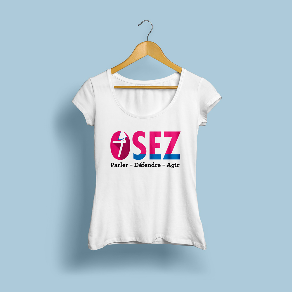 Tee shirt Association Osez